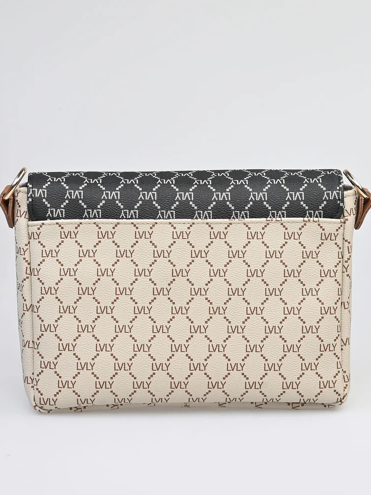 Γυναικεία τσάντα Essense Mosaic Bag |Beige/Black