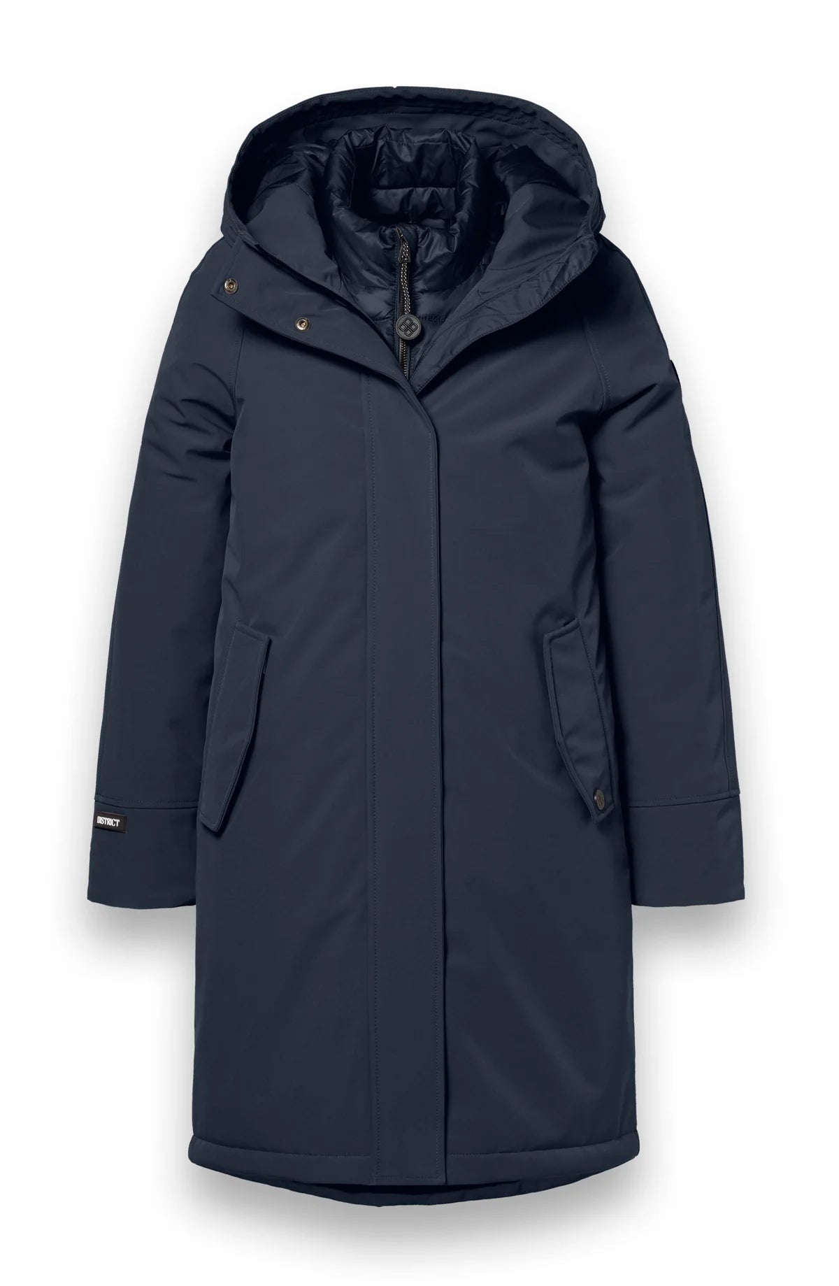 Γυναικείο μπουφάν Σκούρο τζιν KEY