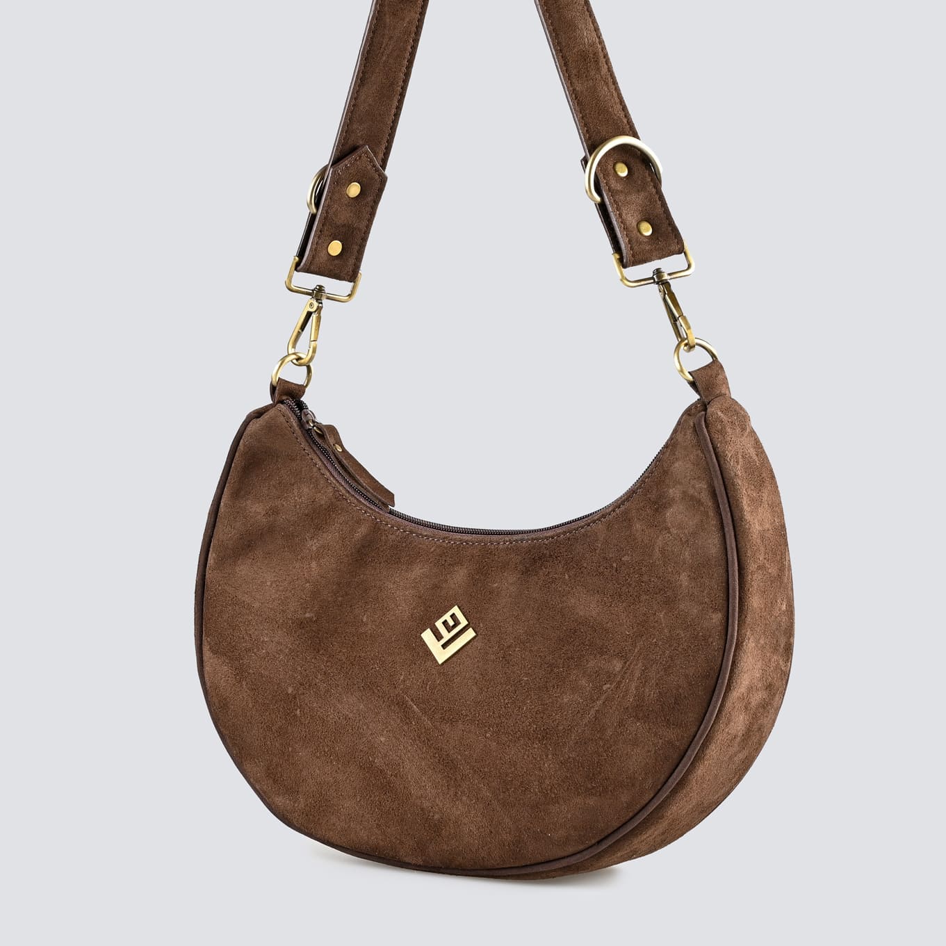 Γυναικεία Τσάντα ώμου Luna Nomia Brown