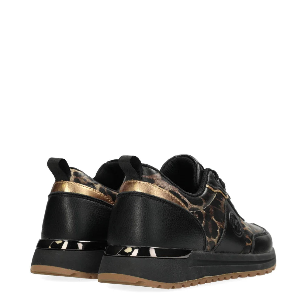 Γυναικεία sneaker - Mαύρο leopard