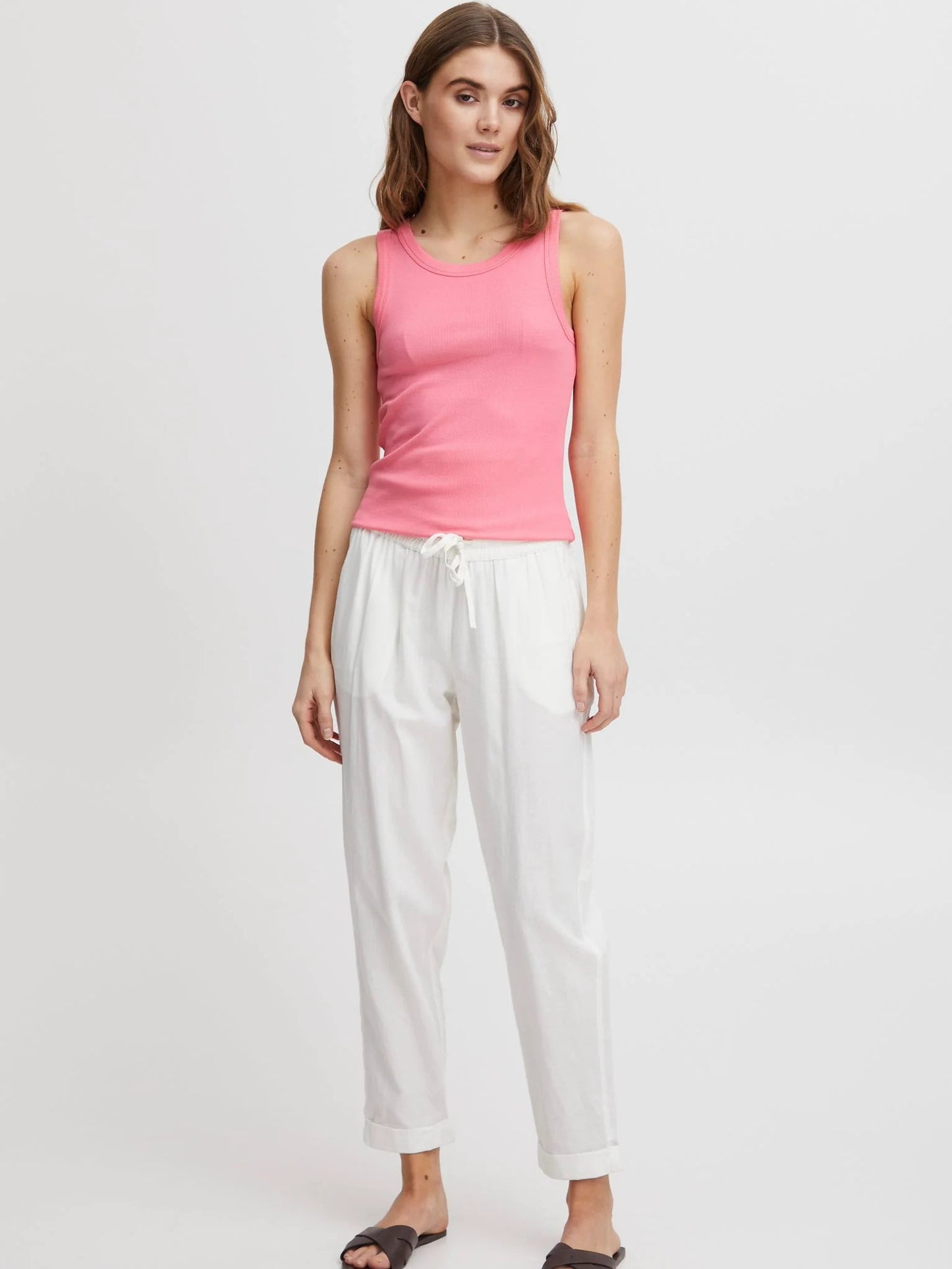 Γυναικείο παντελόνι λινό