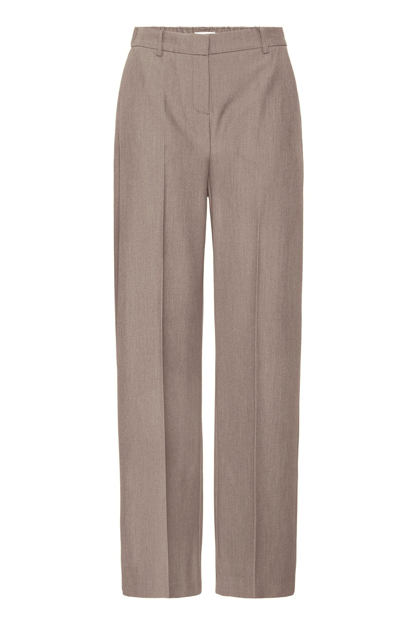 Γυναικείο παντελόνι με Λάστιχο -Χρώμα Καφέ