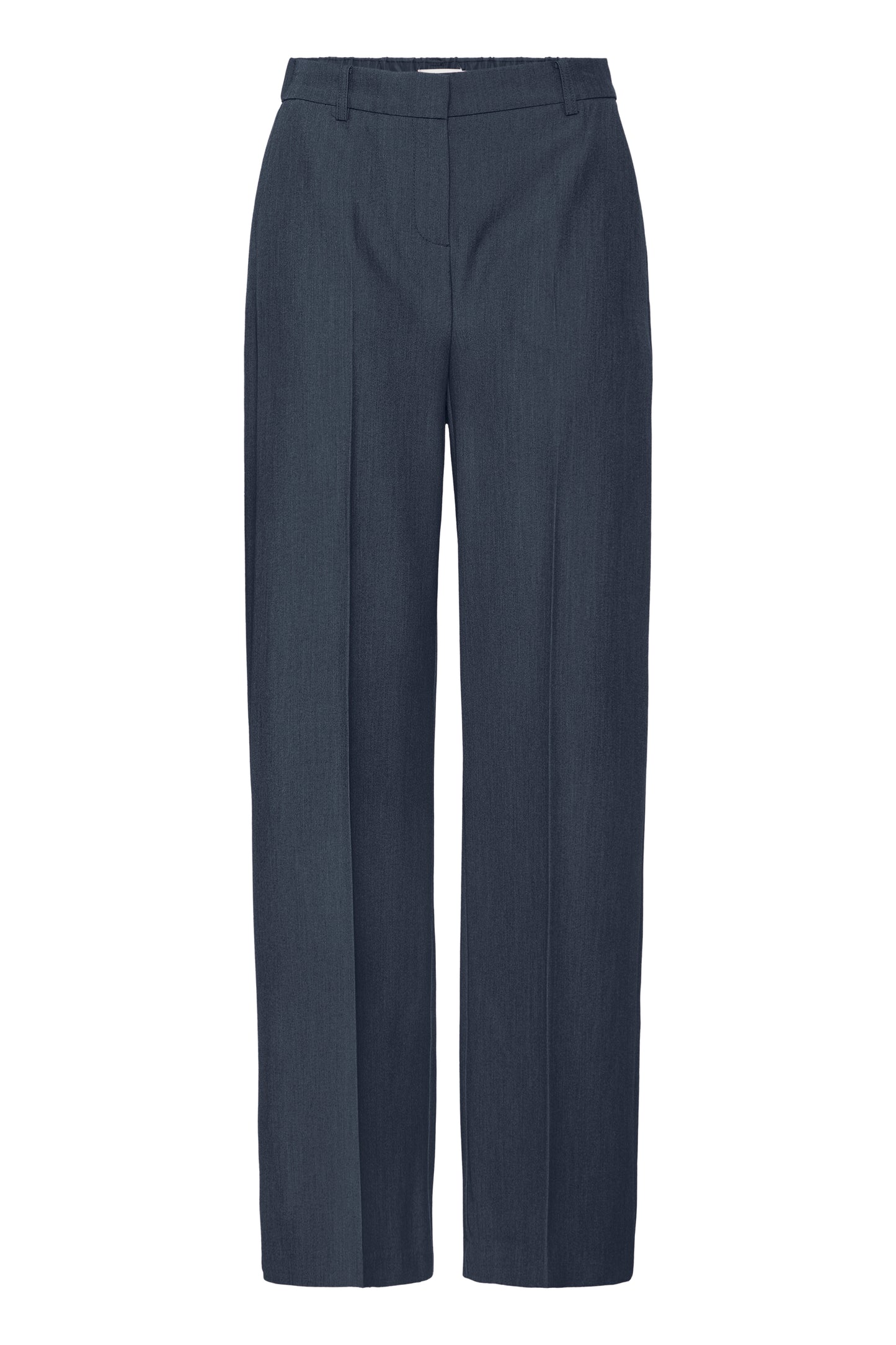 Γυναικείο παντελόνι με Λάστιχο-blue melange