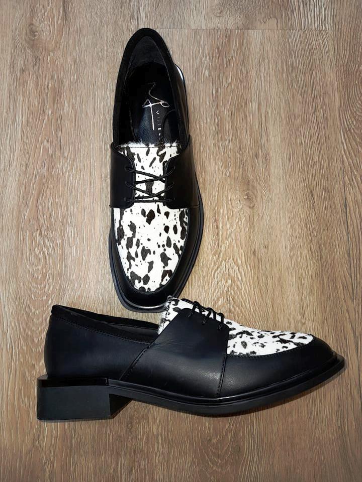 Γυναικείο δερμάτινο -pony skin-Τελευταίο Ν:38