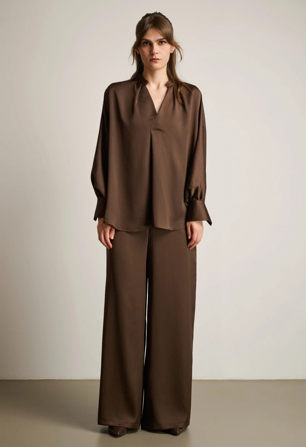 ΣΕΤ ΣΑΤΙΝΕ ΤΟΠ ΚΑΙ ΠΑΝΤΕΛΟΝΙ- Καφέ