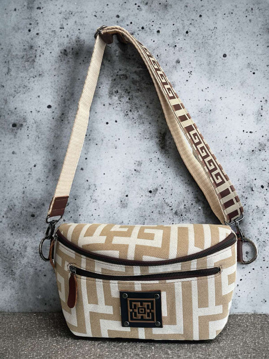 Γυναικεία Τσάντα μέσης Belt Bag Μπεζ