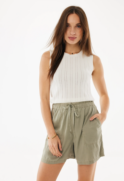 Γυναικείο Lily Ajour Top Off White