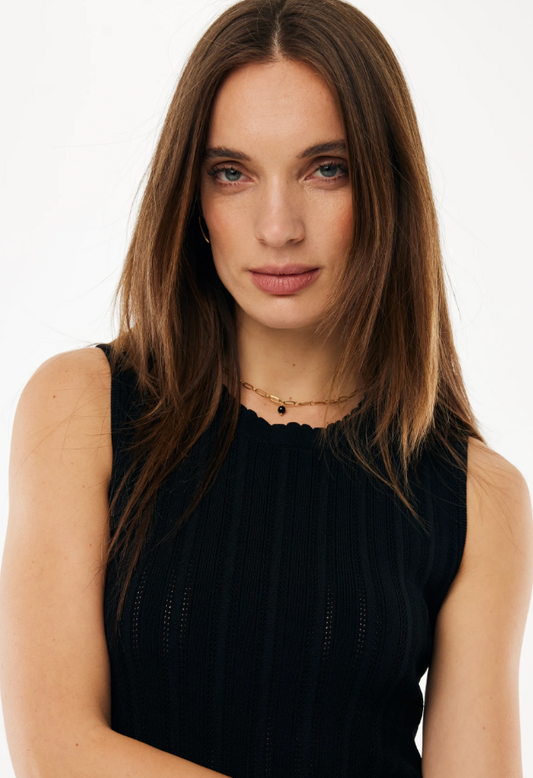 Γυναικείο Lily Ajour Top Black