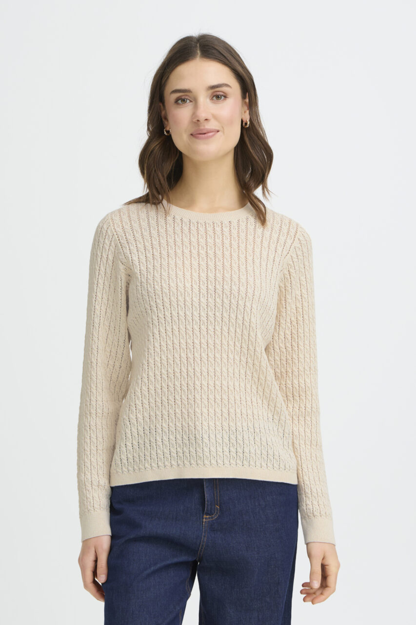 Γυναικείο πουλόβερ Whisper White