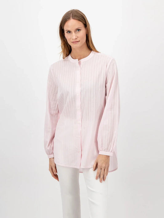 Γυναικεία πουκαμίσα με λεπτές ρίγες