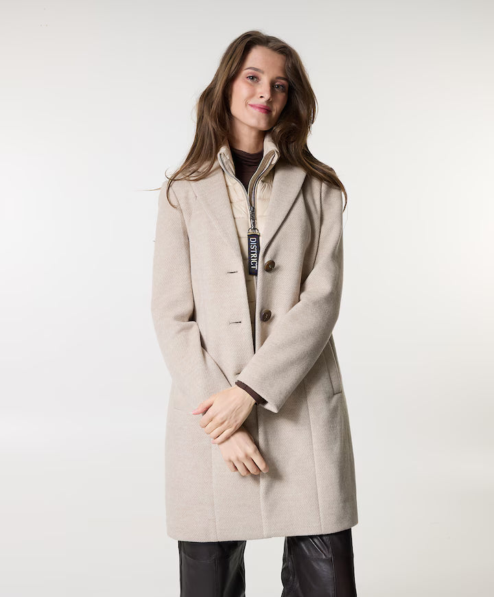 Γυναικείο μπουφάν -μπεζ