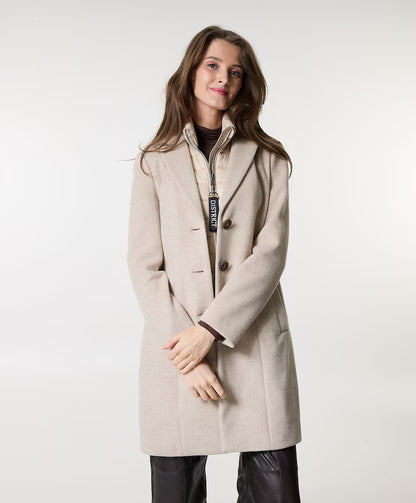 Γυναικείο μπουφάν -μπεζ