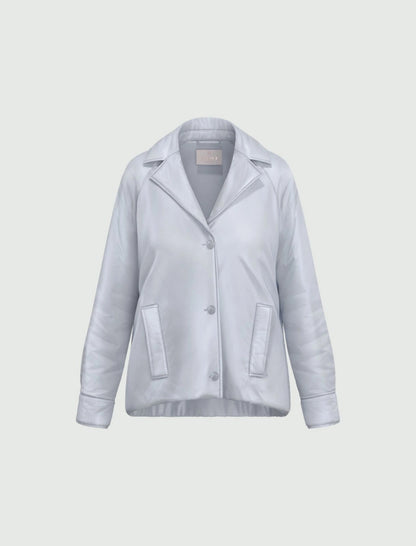 Γυναικείo Κοντό αδιάβροχο - DUST BLUE EMMPALAZZI