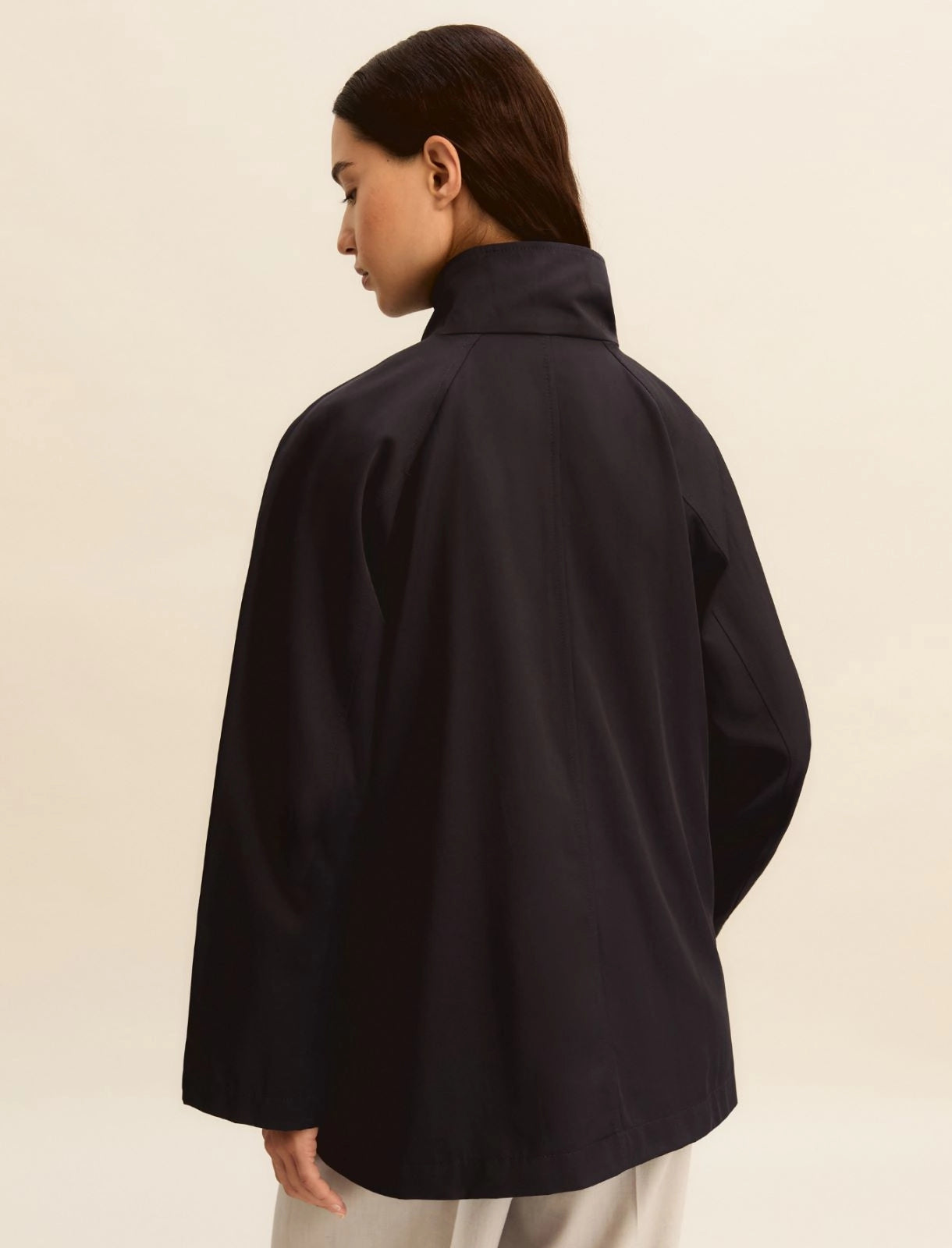 Γυναικεία καμπαρντίνα αδιάβροχο - ΜΠΛΕ ΝΑΥΤΙΚΟ