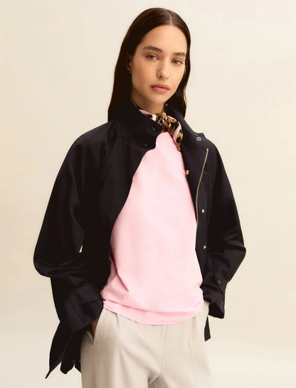 Γυναικεία καμπαρντίνα αδιάβροχο - ΜΠΛΕ ΝΑΥΤΙΚΟ