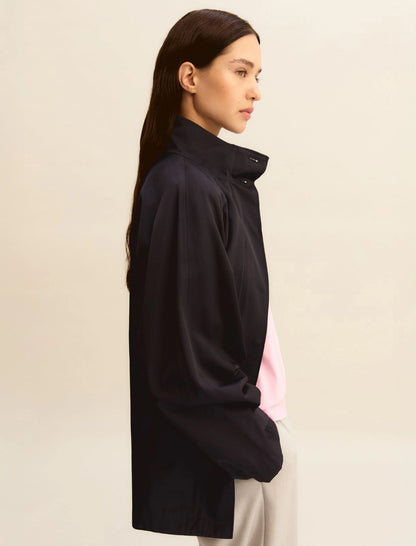 Γυναικεία καμπαρντίνα αδιάβροχο - ΜΠΛΕ ΝΑΥΤΙΚΟ