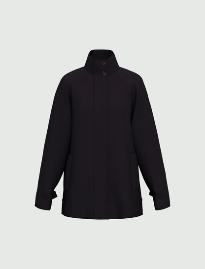 Γυναικεία καμπαρντίνα αδιάβροχο - ΜΠΛΕ ΝΑΥΤΙΚΟ