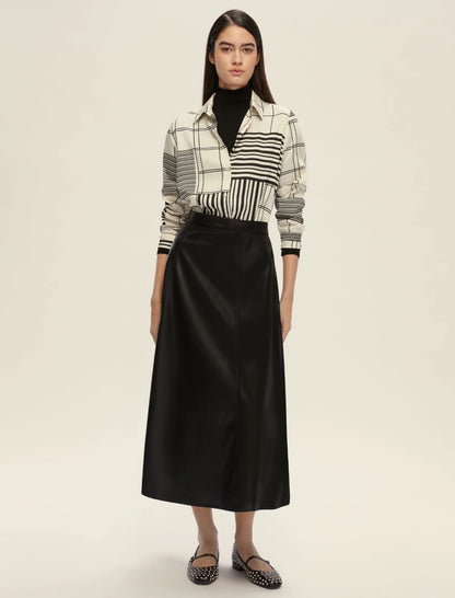 Γυναικείo χαλαρό twill πουκάμισο