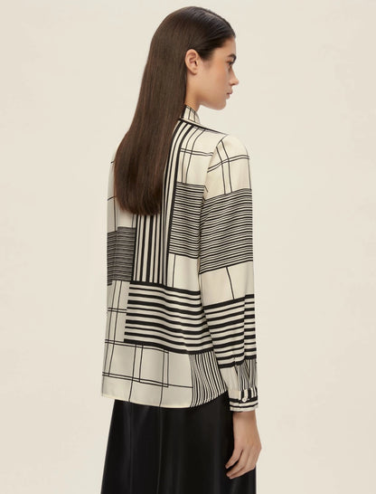 Γυναικείo χαλαρό twill πουκάμισο