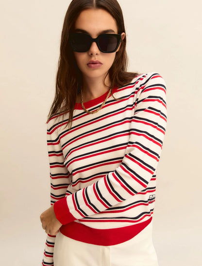 Πουλόβερ από ελαστική βισκόζη -EMMALPE- Παραλαβή 9/3