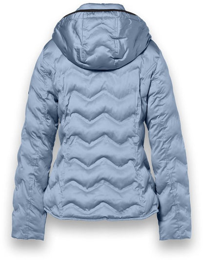 Γυναικείο μπουφάν καπιτονέ-Dusty Blue