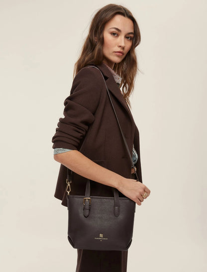 Γυναικεία Μίνι τσάντα αγορών - CHOCOLATE