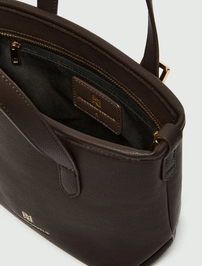 Γυναικεία Μίνι τσάντα αγορών - CHOCOLATE