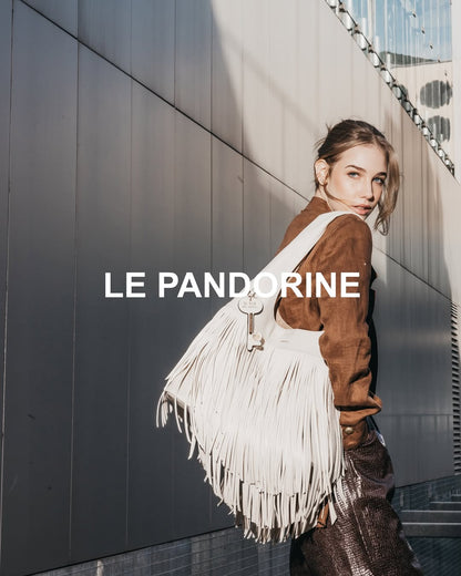 Γυναικεία Τσάντα ώμου Le Pandorine Fringe
