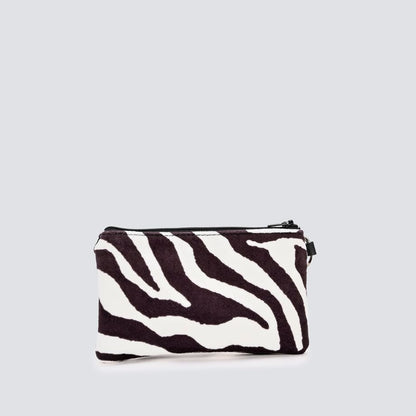 Γυναικείo Breloque Purse Feral || Zebra BW