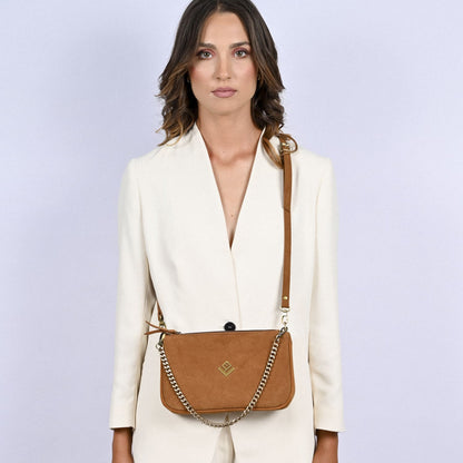 Γυναικεία τσάντα Caldera Large Nomia Camel