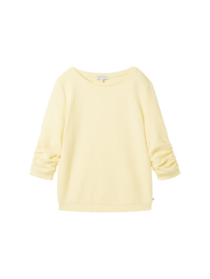 Γυναικείο φούτερ Ανοιχτό κίτρινο