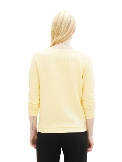 Γυναικείο φούτερ Ανοιχτό κίτρινο