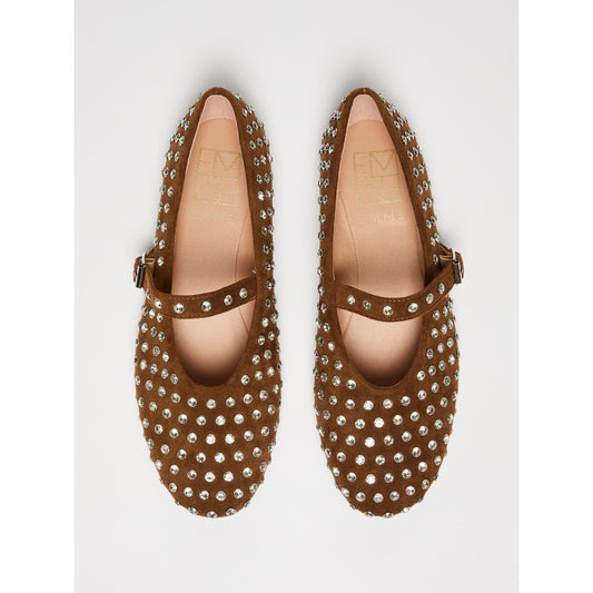 Γυκαικεία μπαλαρίνα strass-EMMTARGA