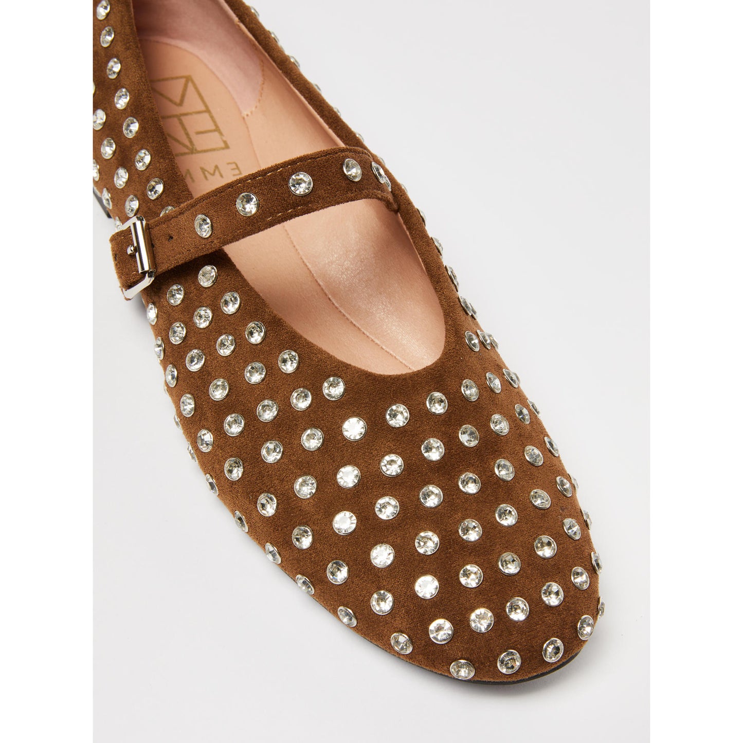 Γυκαικεία μπαλαρίνα strass-EMMTARGA- Παραλαβή 9/3