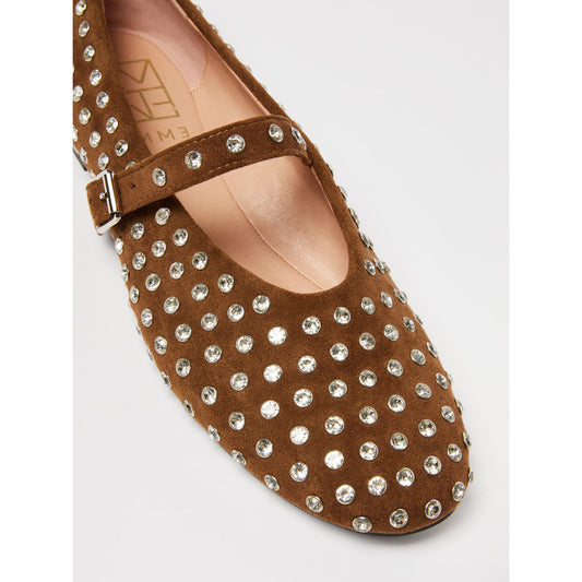 Γυκαικεία μπαλαρίνα strass-EMMTARGA- Παραλαβή 9/3