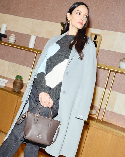 Γυναικεία Μίνι τσάντα αγορών - CHOCOLATE