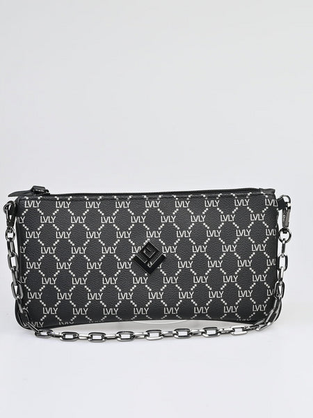 Hespera Mosaic Bag | Black