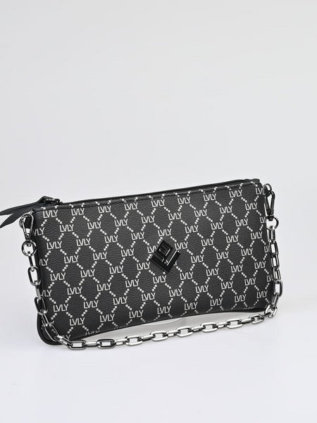 Hespera Mosaic Bag | Black