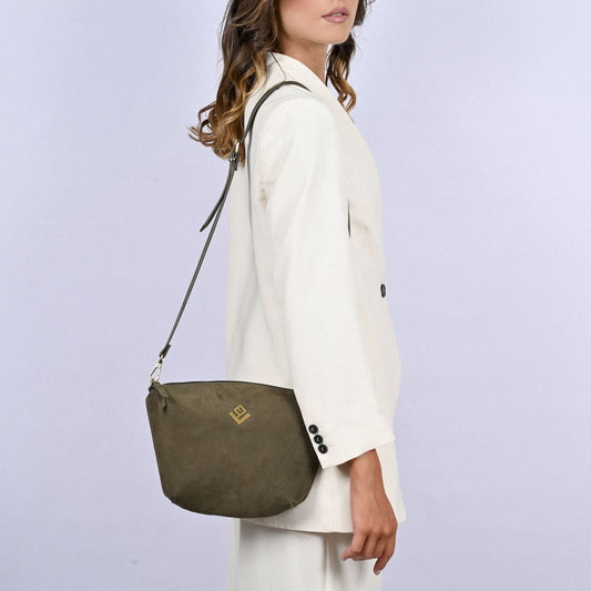 Γυναικεία τσάντα Jasmine Nomia | Olive