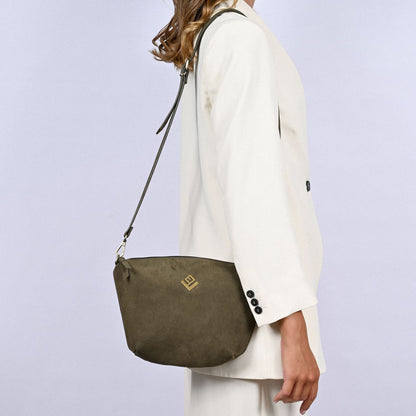 Γυναικεία τσάντα Jasmine Nomia | Olive