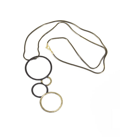 Χειροποίητο κολιέ από ορείχαλκο. 687