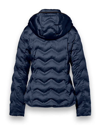 Γυναικείο μπουφάν καπιτονέ-Μπλέ