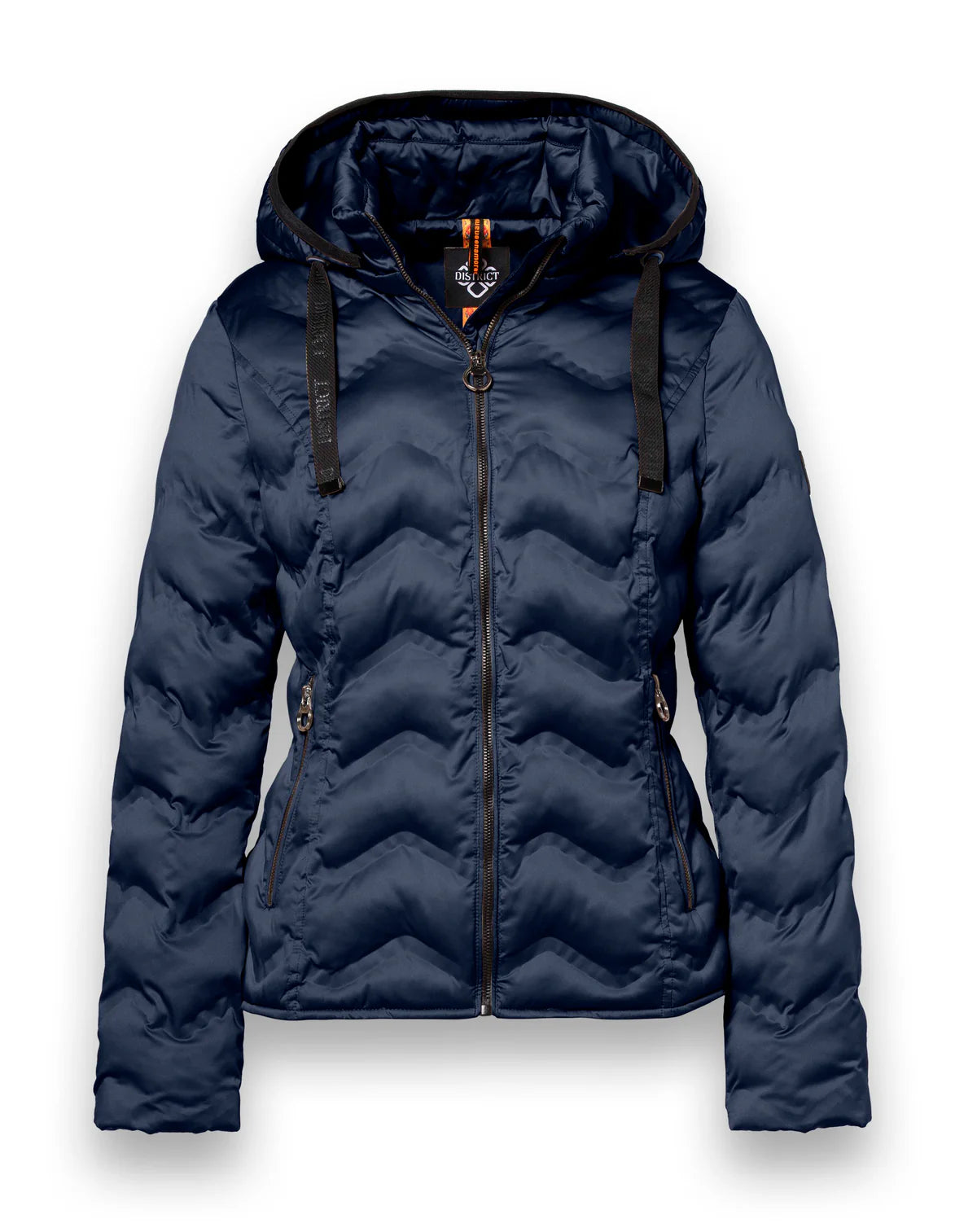 Γυναικείο μπουφάν καπιτονέ-Μπλέ