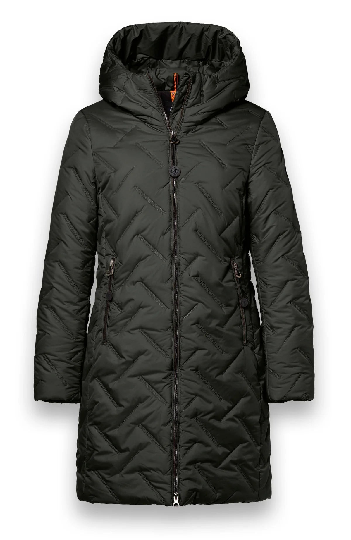 Γυναικείο μπουφάν Σκούρο λαδί