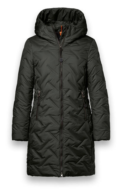 Γυναικείο μπουφάν Σκούρο λαδί