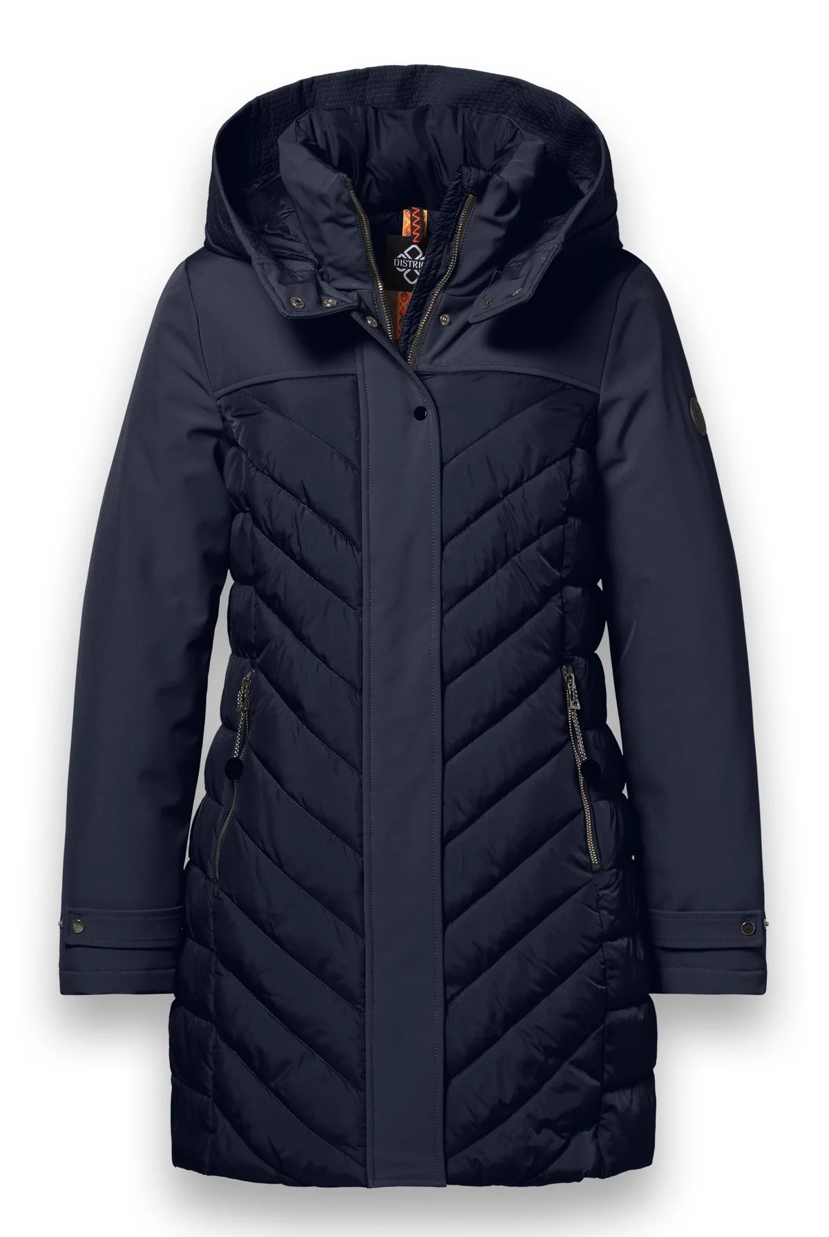 Γυναικείο μπουφάν Σκούρο τζιν