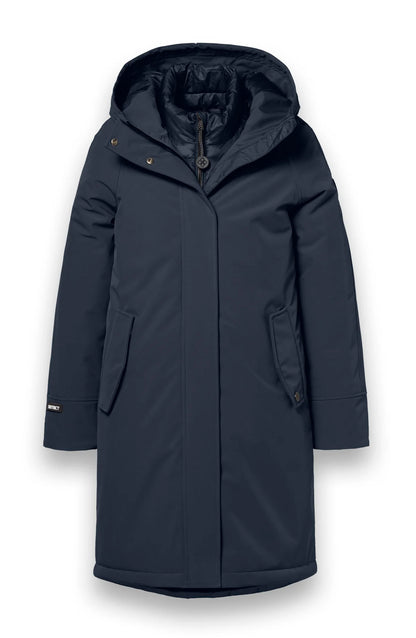 Γυναικείο μπουφάν Σκούρο τζιν KEY