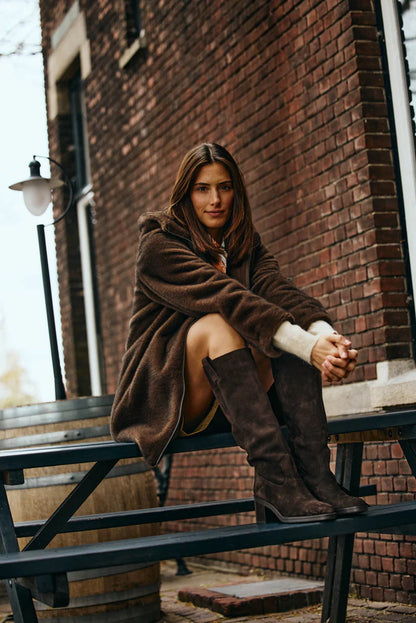 Γυναικεία Γούνα COLORADO Dark Brown