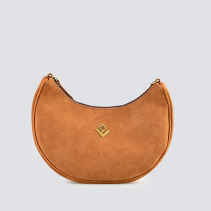 Γυναικεία Τσάντα ώμου Luna Nomia| | Camel