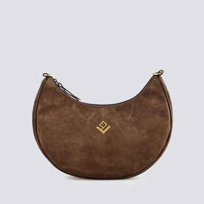 Γυναικεία Τσάντα ώμου Luna Nomia Brown